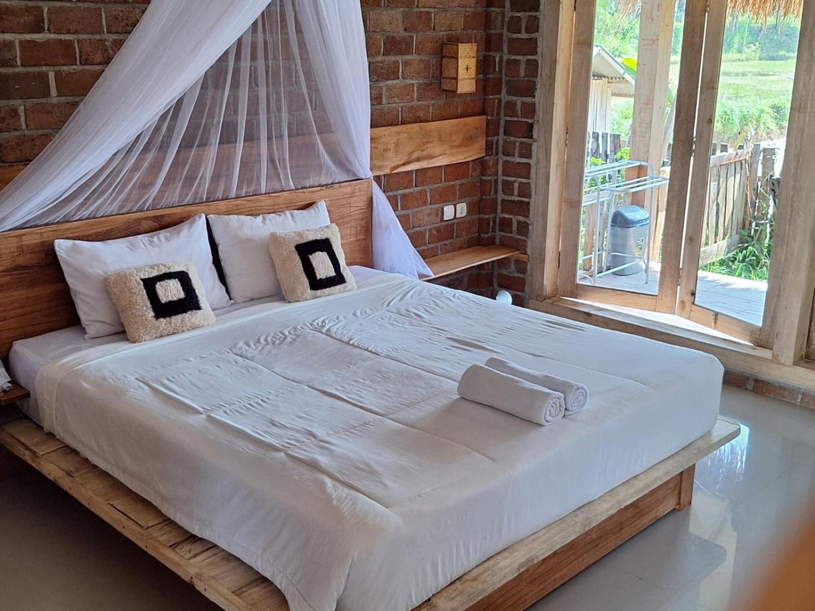 Bunga Maliq Bungalow Lombok 테테바투 객실 사진