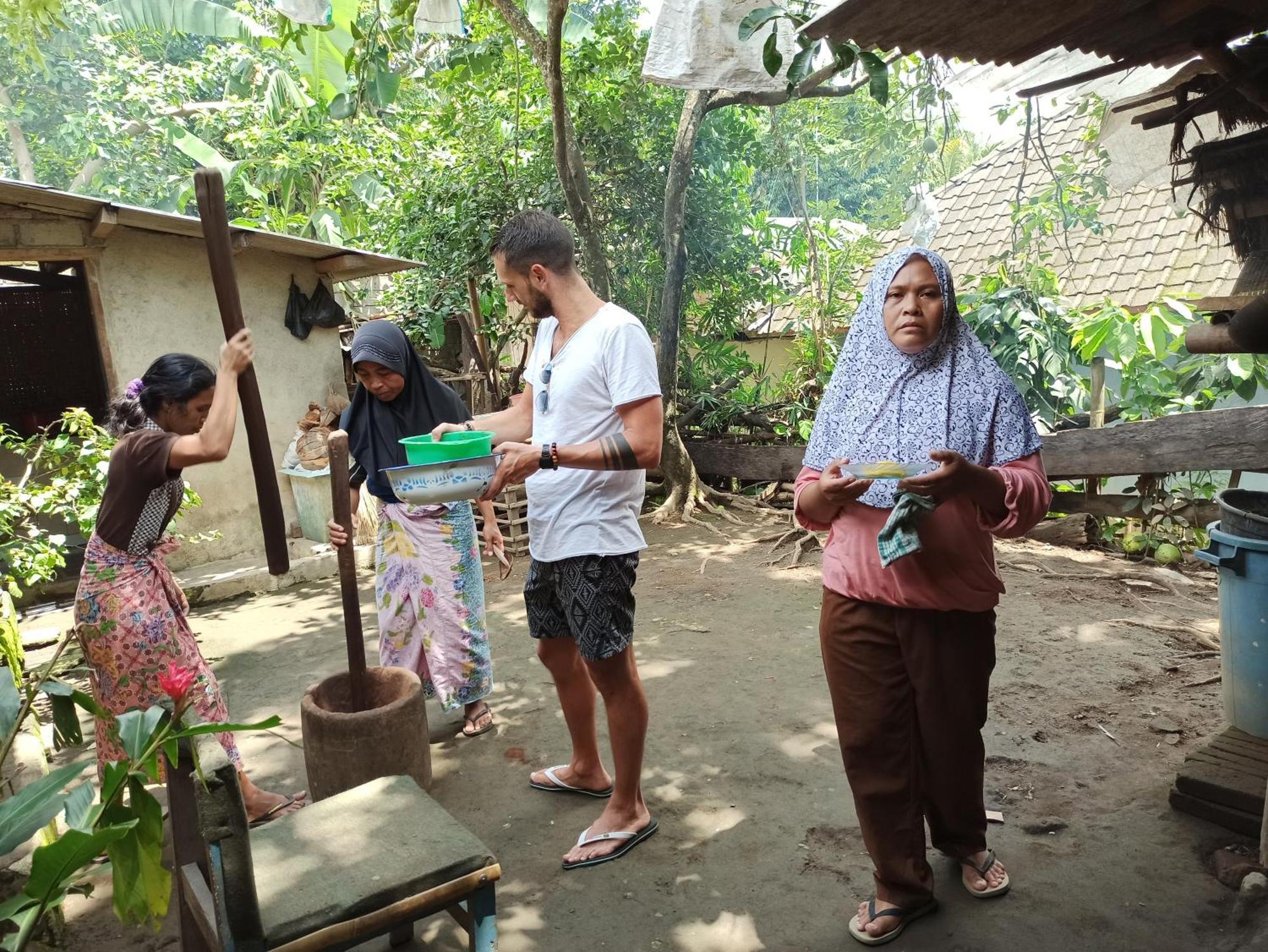 Bunga Maliq Bungalow Lombok 테테바투 객실 사진