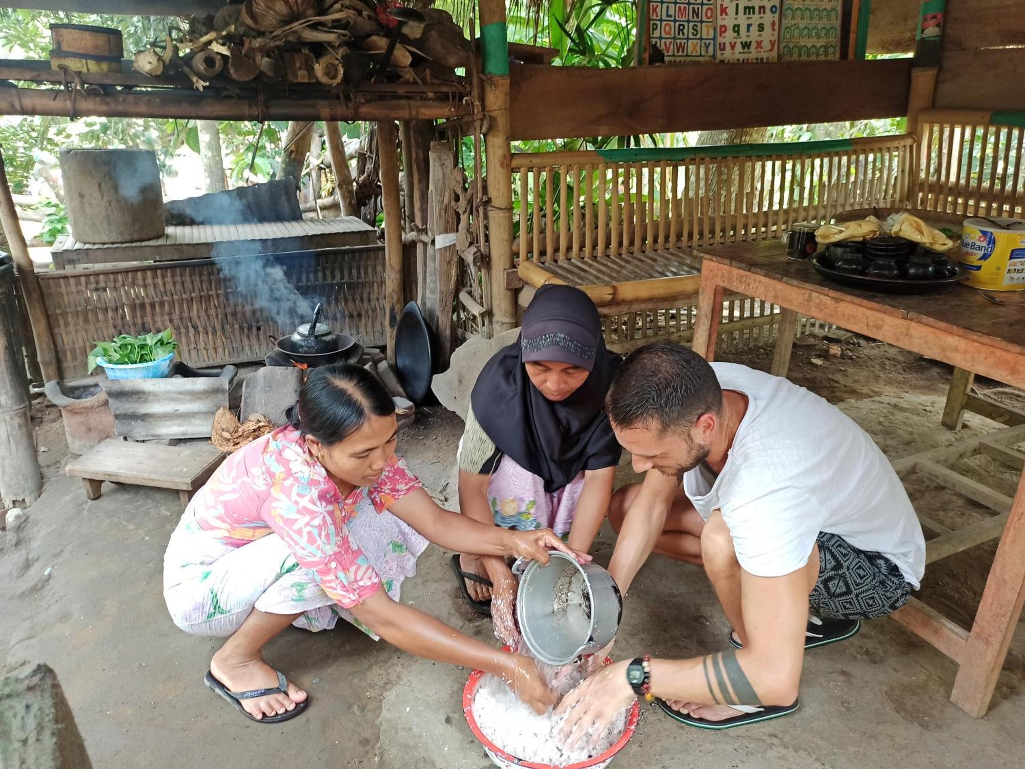 Bunga Maliq Bungalow Lombok 테테바투 객실 사진